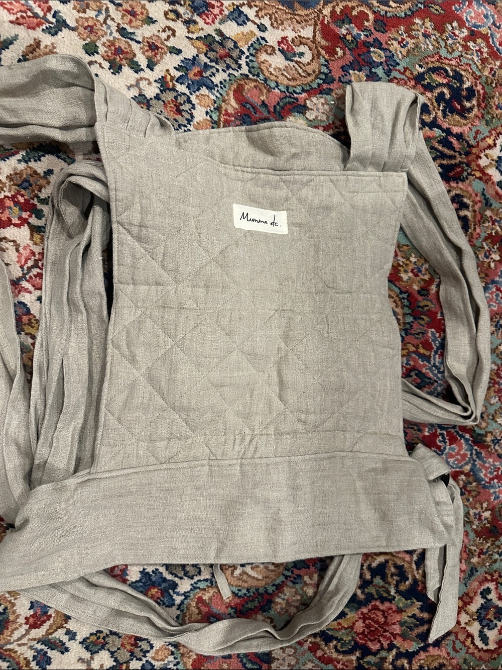 MUMMA ETC 100% LINEN WRAP CARRIER